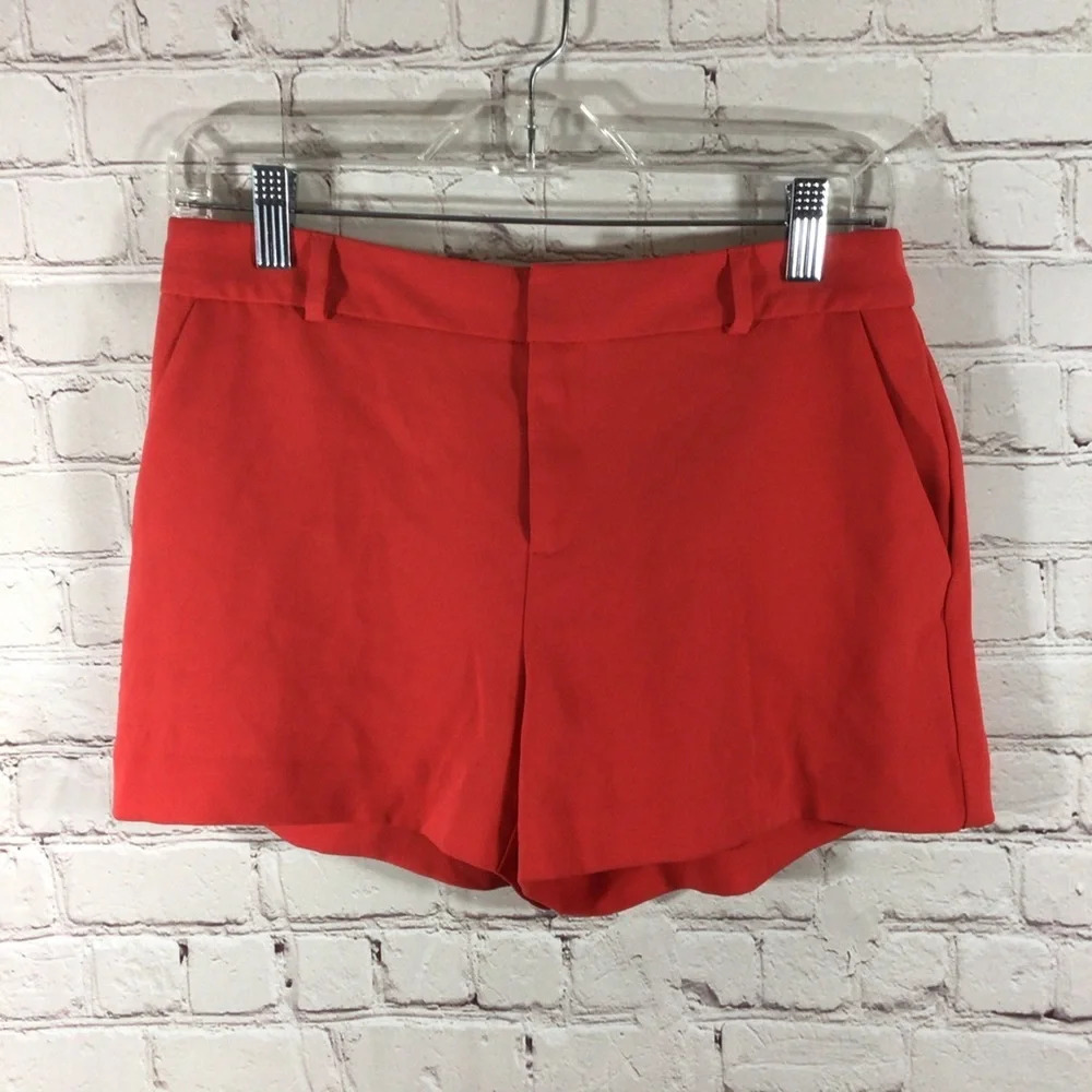 Forever 21 Essentials Coral Shorts